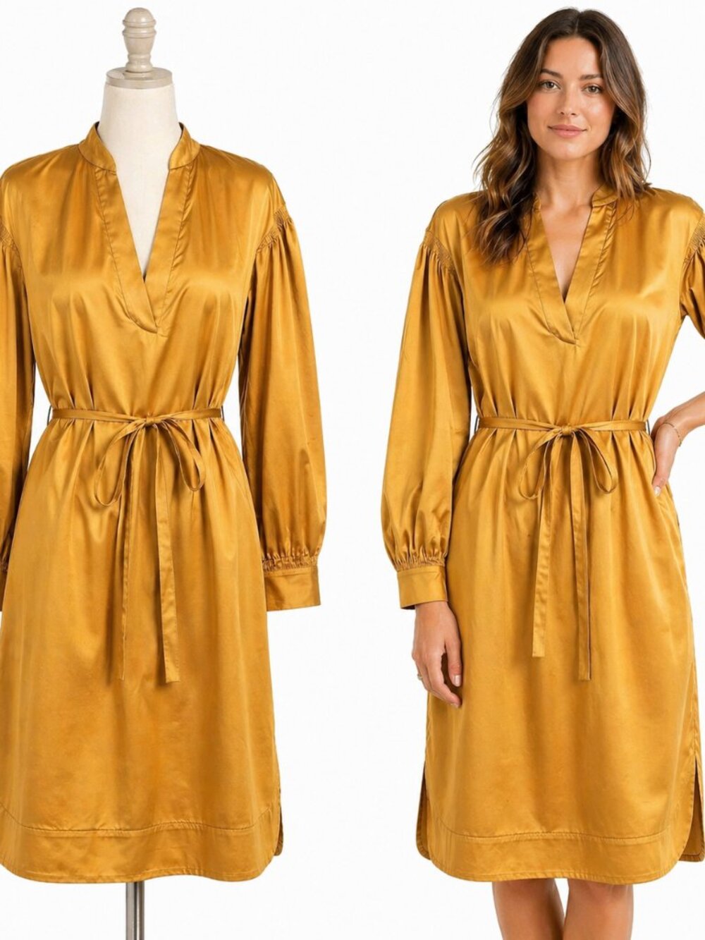 Rebecca Taylor V-Neck Party Dress Minimal Khaite The Row Summer Preppy Size S